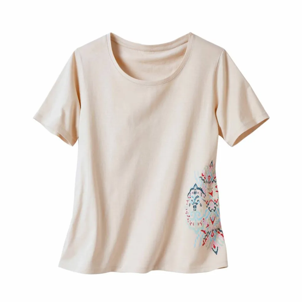 T-shirt de pyjama imprimé Ikat