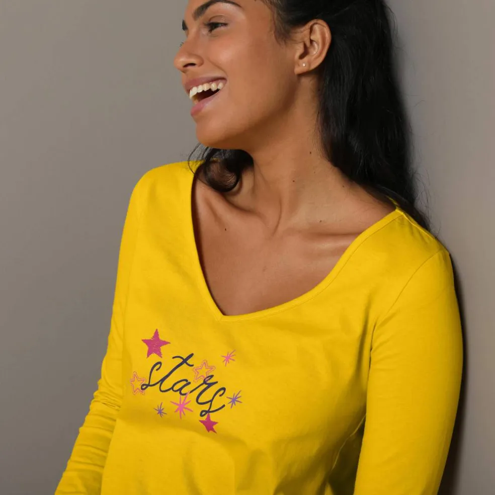 T-shirt de pyjama manches longues imprimé Estrella