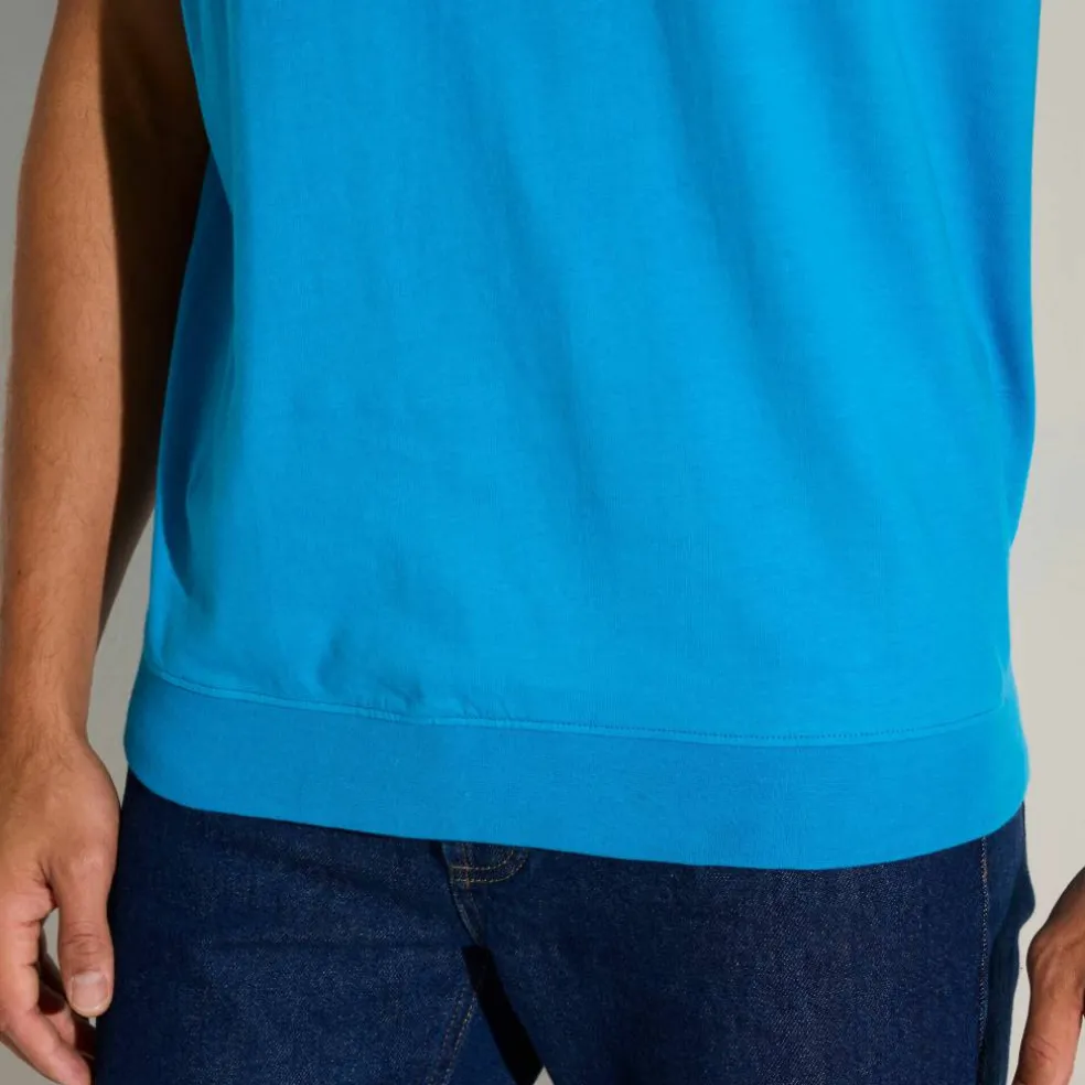 T-shirt Henley confort manches courtes - coton biologique(**)