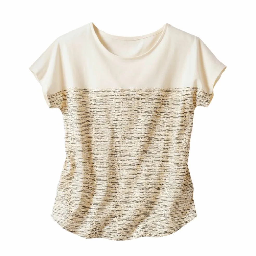 T-shirt imprimé col rond