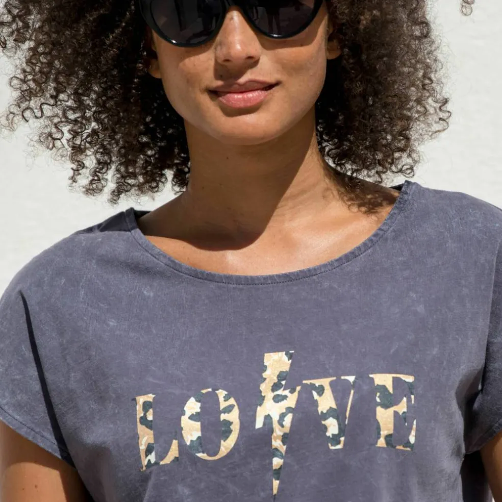 T-shirt manches courtes, imprimé