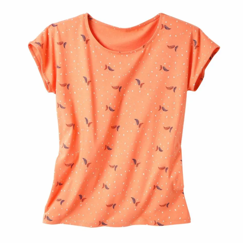 T-shirt manches courtes, imprimé minimaliste