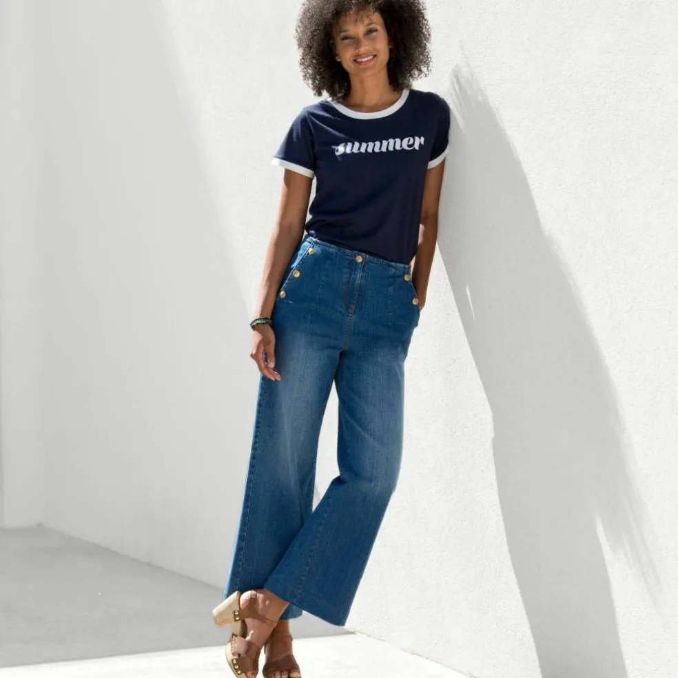 T-shirt manches courtes imprimé "Summer"