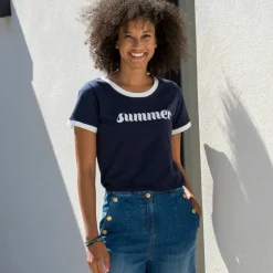 T-shirt manches courtes imprimé