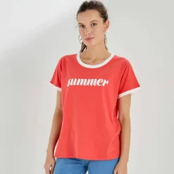 T-shirt manches courtes imprimé