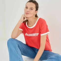 T-shirt manches courtes imprimé