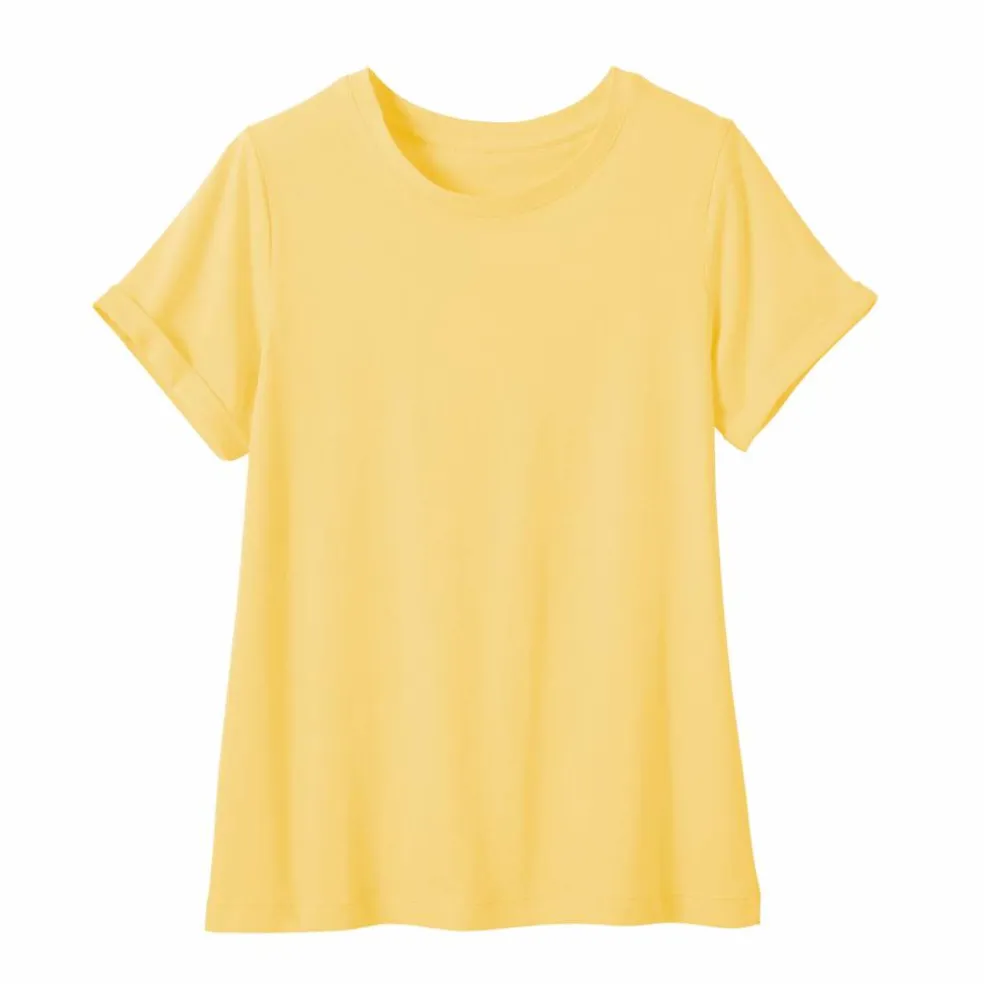 T-shirt manches courtes à revers