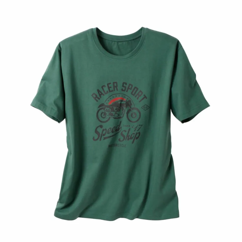 T-shirt pyjama impression placée manches courtes