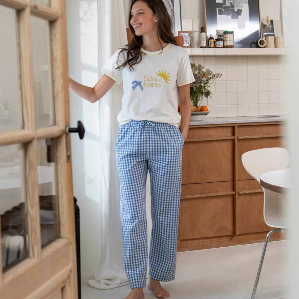 T-shirt pyjama manches courtes