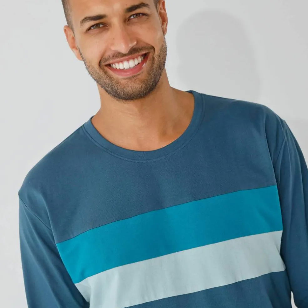 T-shirt pyjama manches longues