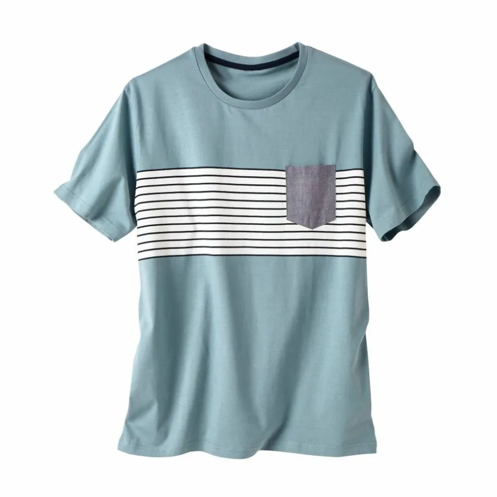T-shirt rayé manches courtes