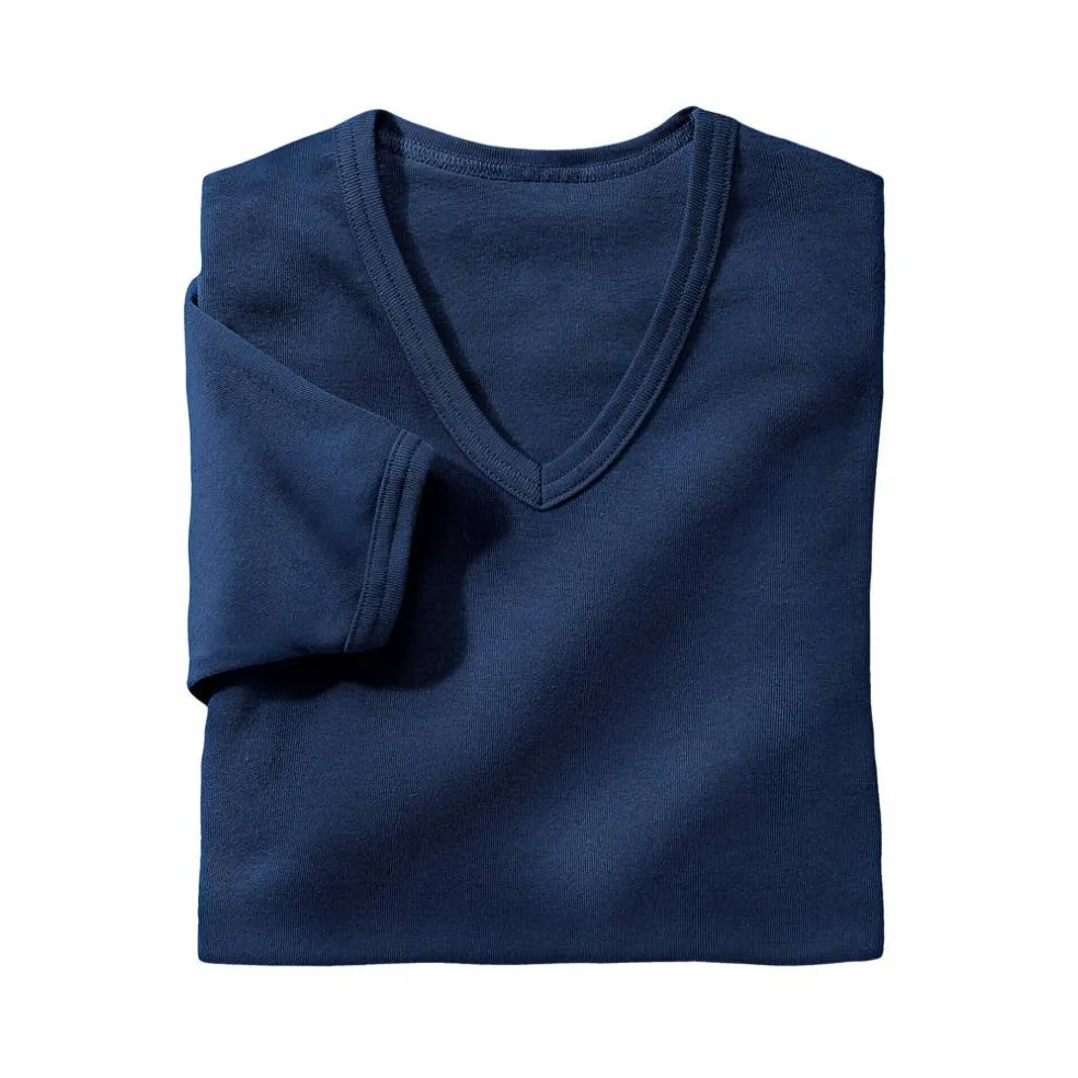 T-shirt sous-vêtement homme col V - lot de 3
