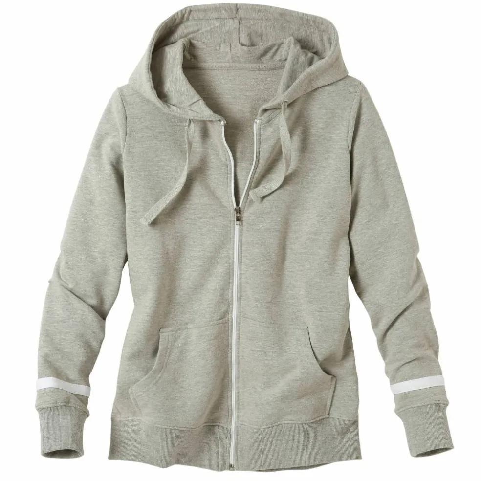 Veste bicolore zippée molleton gratté