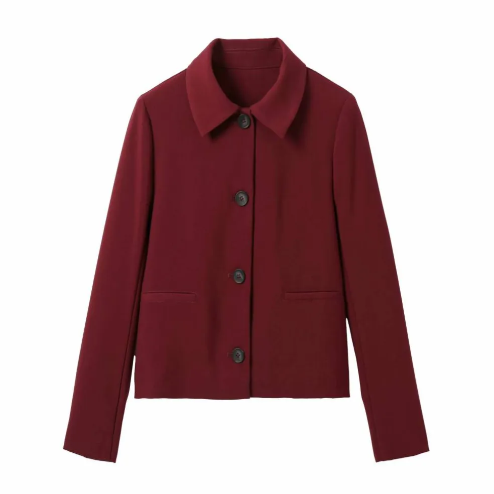 Veste blazer courte unie, Spécial Petites