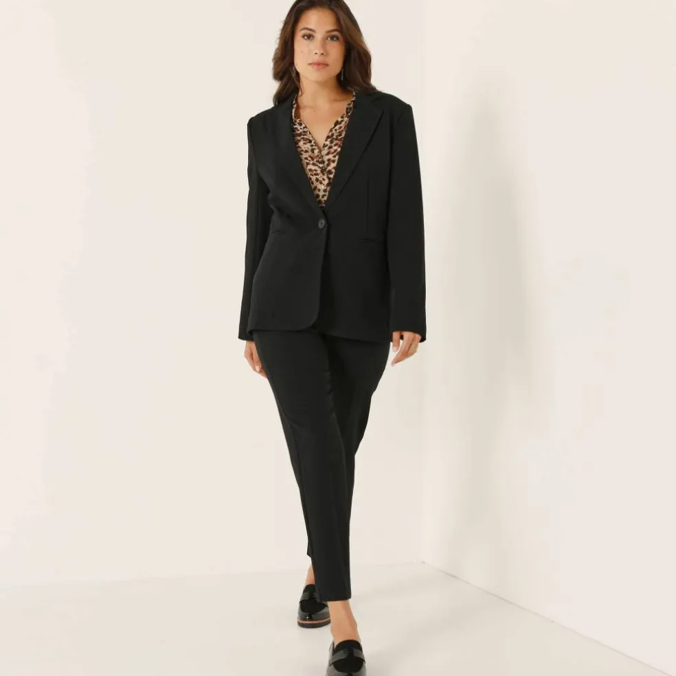 Veste blazer fluide, manches longues