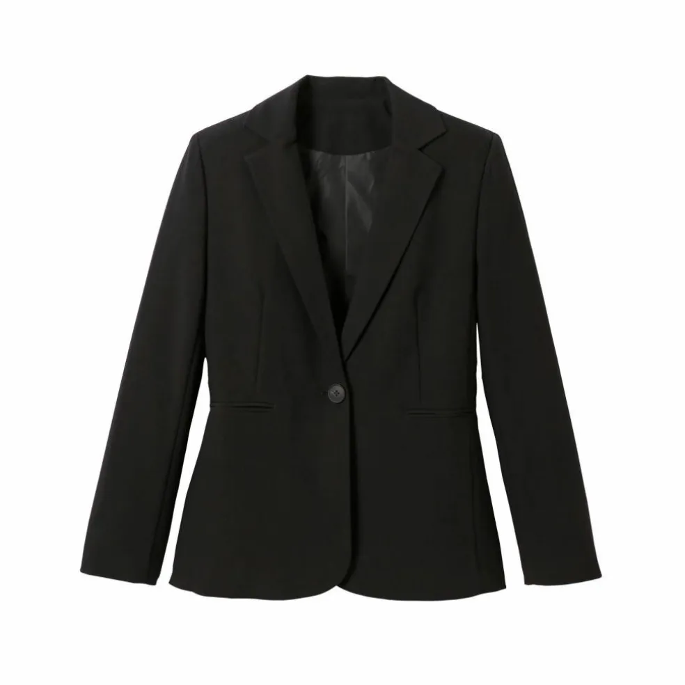 Veste blazer fluide, manches longues