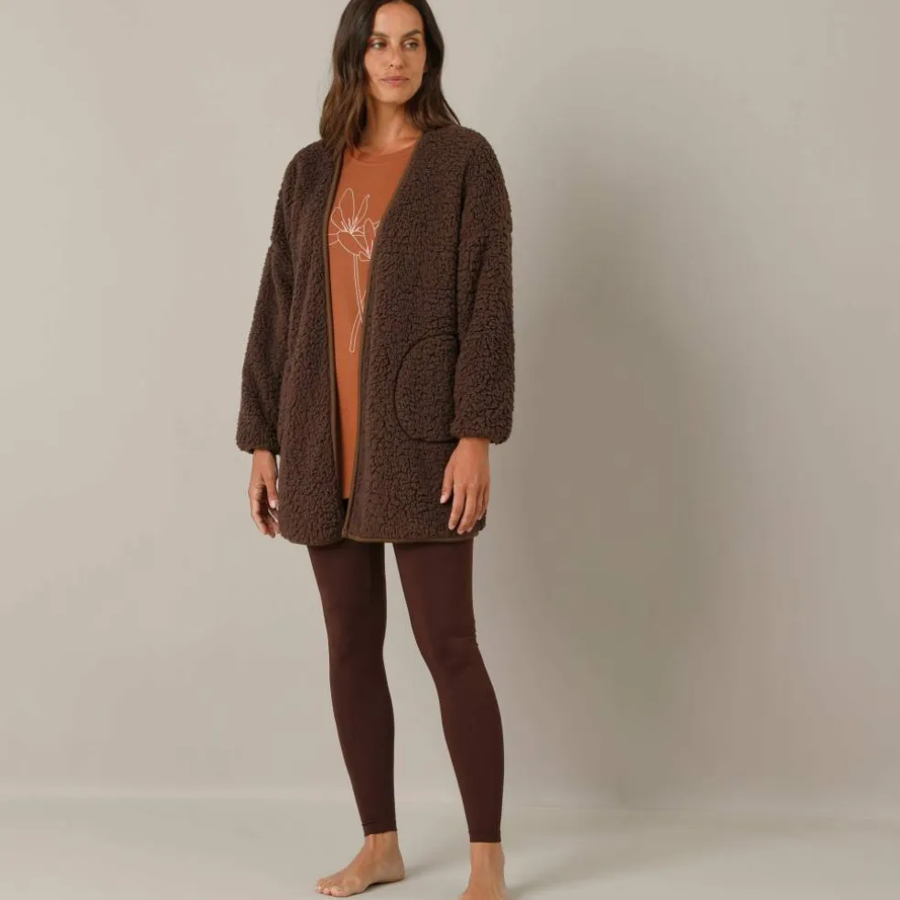 Veste d'intérieur en sherpa