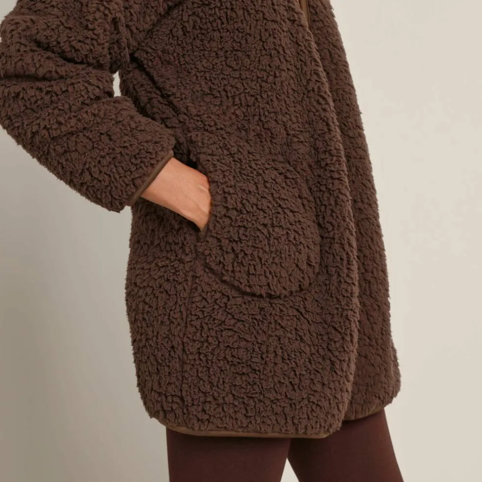 Veste d'intérieur en sherpa