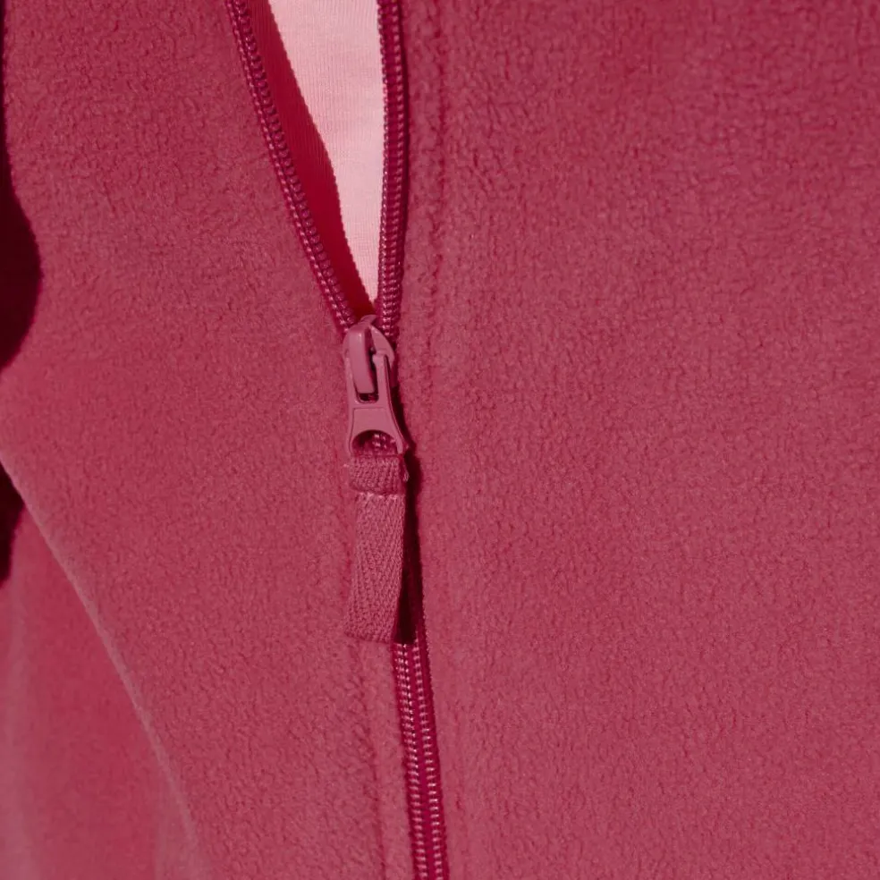 Veste zippée maille polaire, manches longues